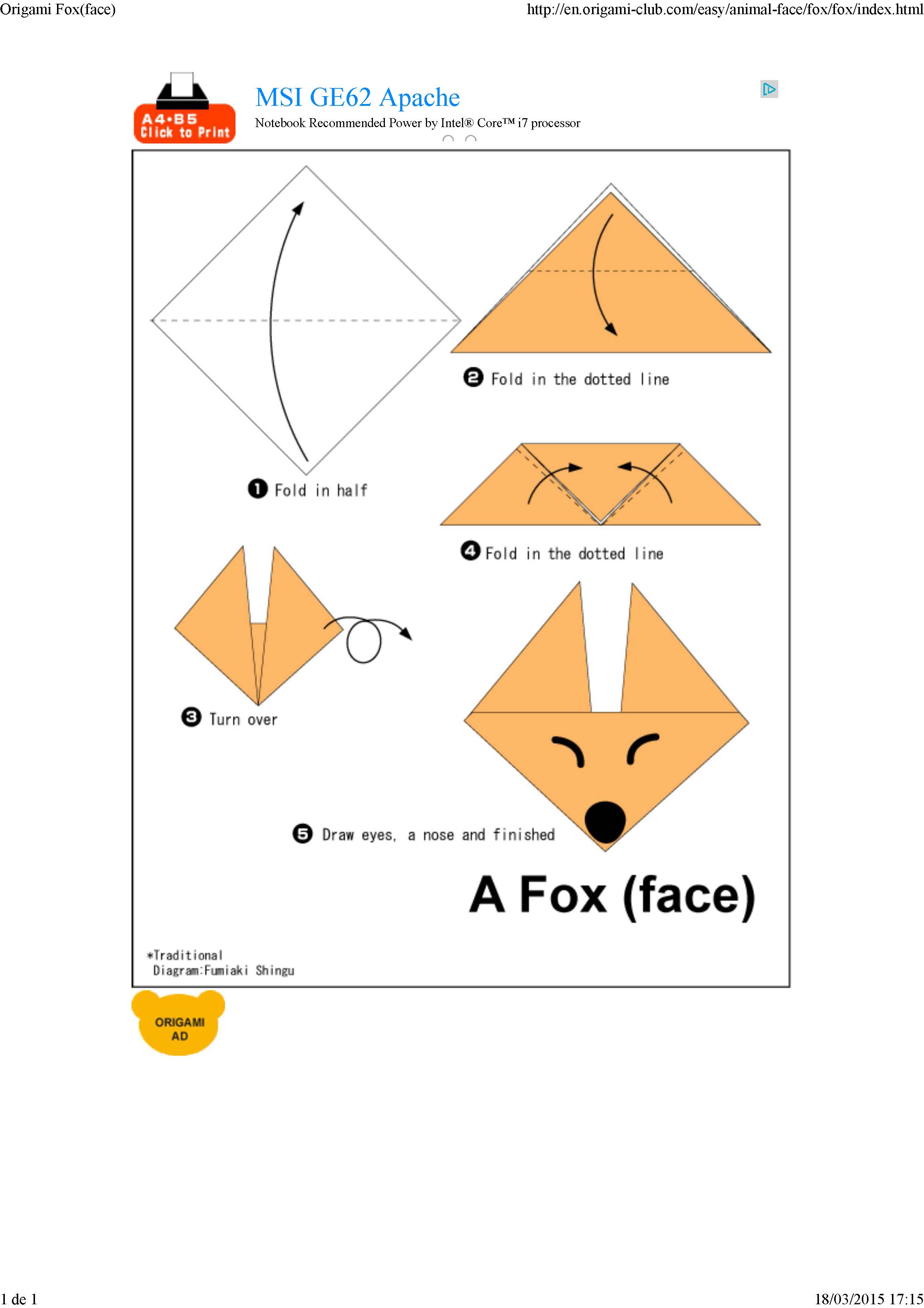 Origami Caras de Animales_Página_7 – Imagenes Educativas