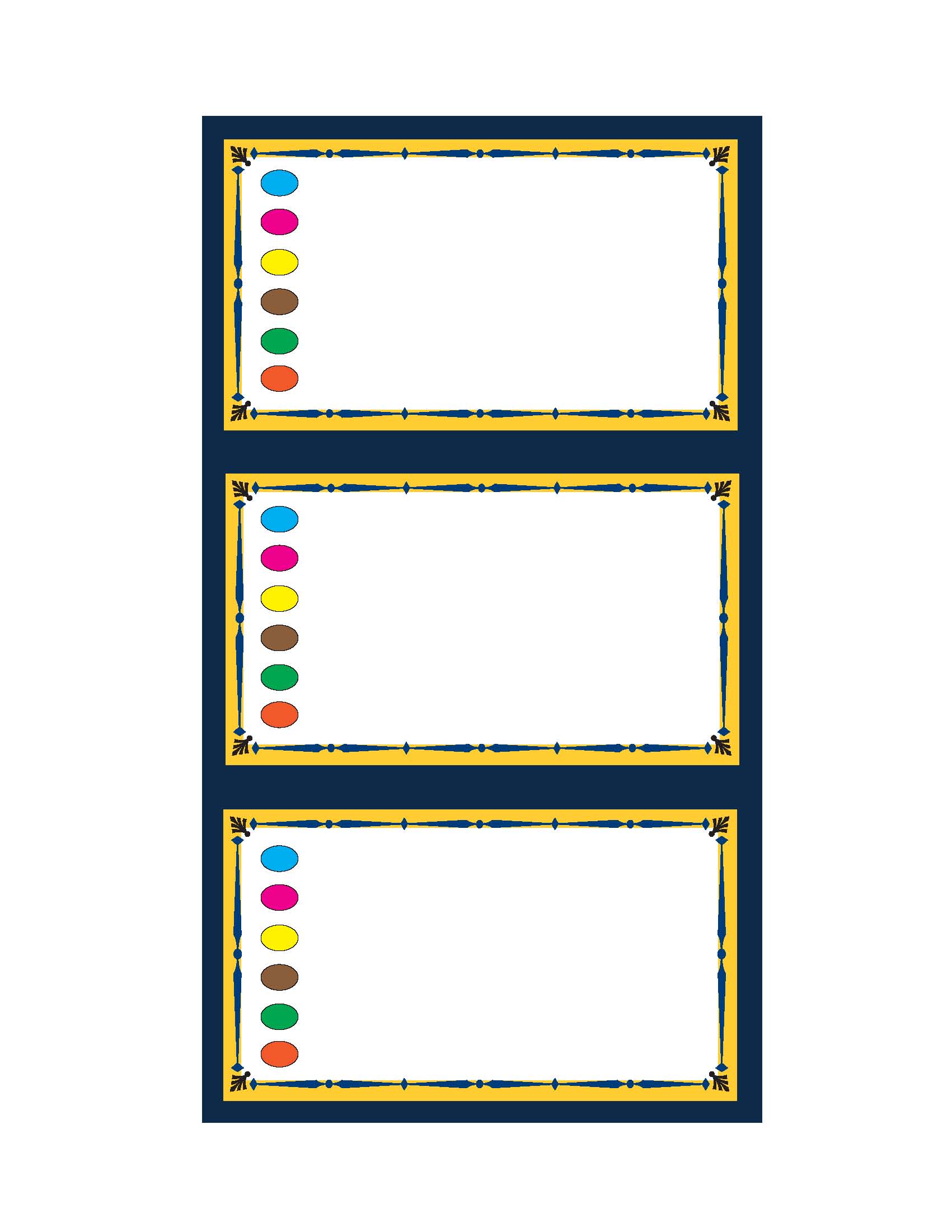 Súper plantilla para fabricar tu propio Trivial Pursuit en 