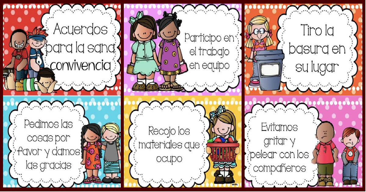 Acuerdos Para La Sana Convivencia Dentro Del Aula Imagenes Educativas