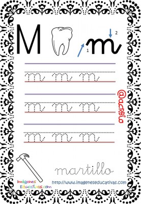 Cuaderno de trazos Imágenes Educativas letra escolar (13)