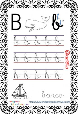 Cuaderno de trazos Imágenes Educativas letra escolar (2)
