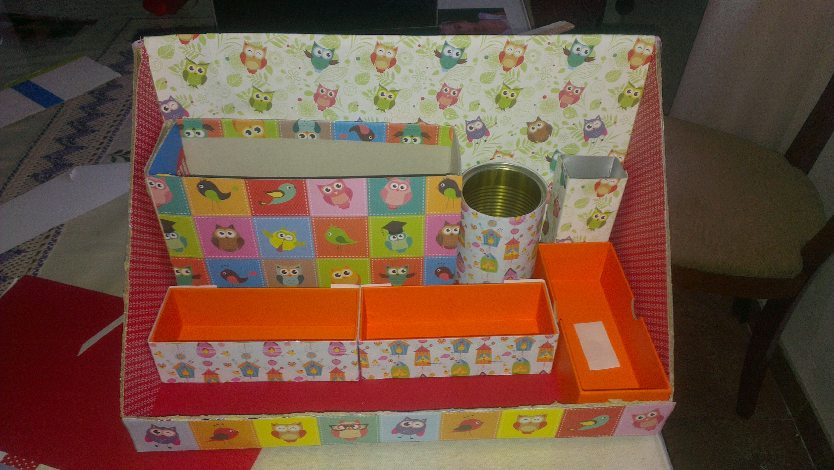 Organizador de escritorio DIY (9) Imagenes Educativas