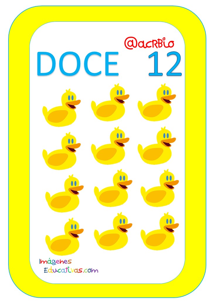 Cartas juguetes números (12) - Imagenes Educativas Cartas juguetes números (12) - Imagenes Educativas