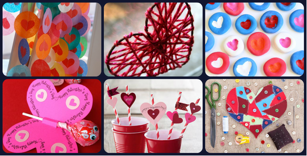 20 manualidades creativas para el 14 de febrero San ...