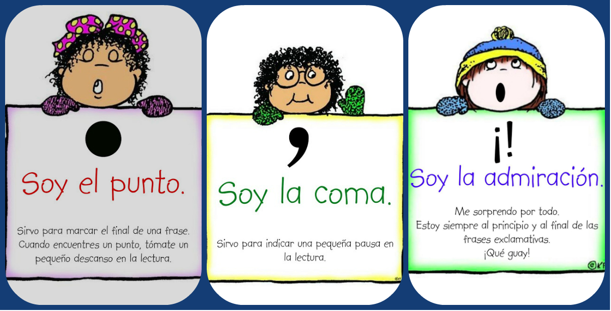 Cómo se usan los signos de puntuación Imagenes Educativas