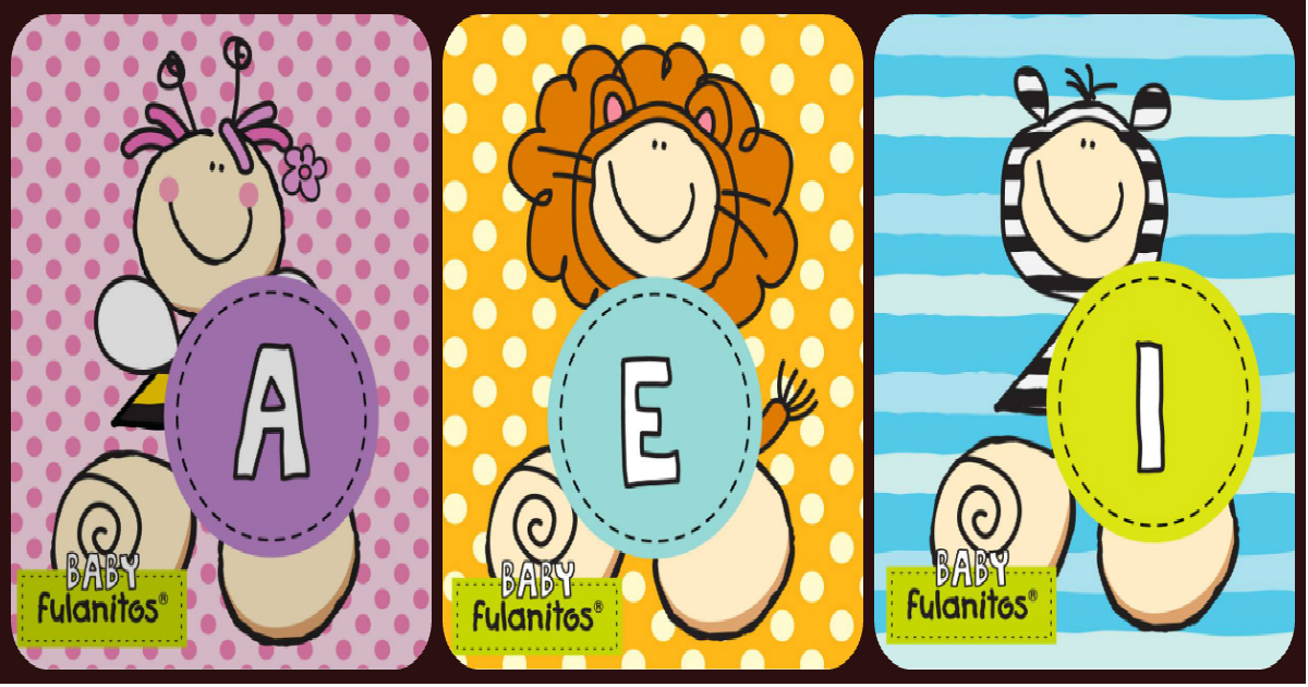 Vocales Baby fulanitos Portada – Imagenes Educativas