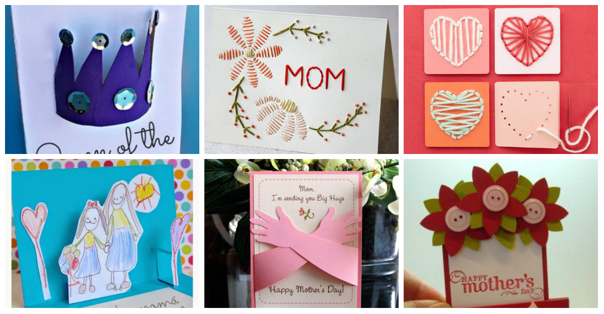 20 Nuevas Tarjetas De Felicitacion Para El Dia De La Madre Facil Y Sencillas De Hacer Imagenes Educativas