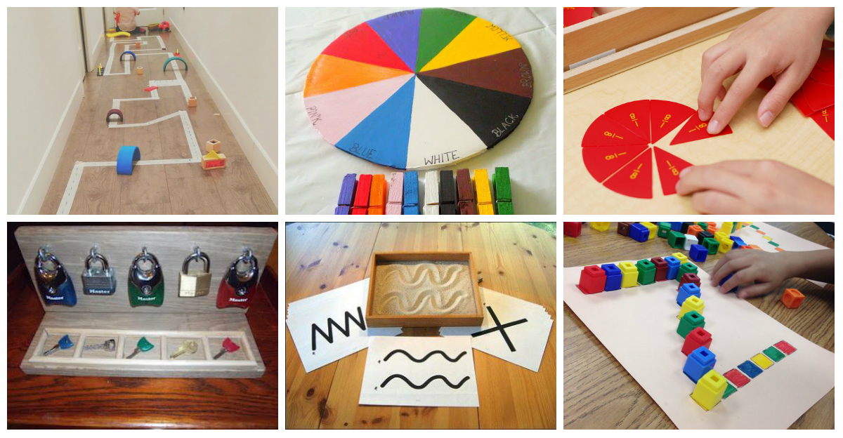 Materiales educativos Montessori DIY ideales para trabajar ...