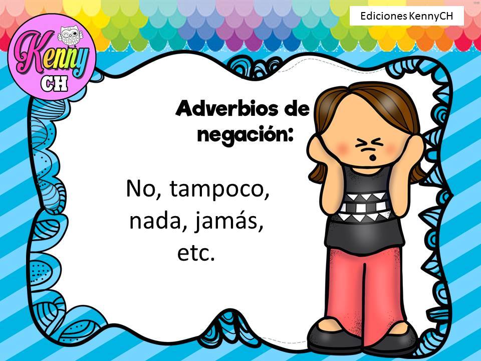 Tarjetas Para Trabajar Los Adverbios Imagenes Educativas Images