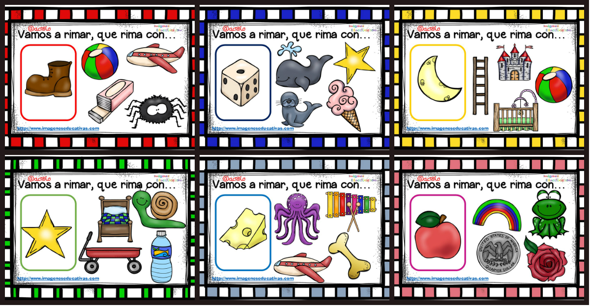 Vamos a rimar, que rima con… – Imagenes Educativas