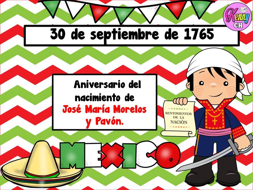Efemérides mes de septiembre 2017 de CHKenny (11) Imagenes Educativas