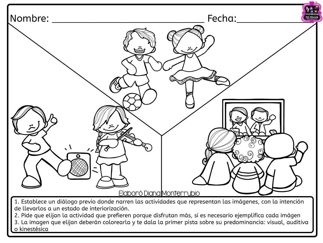 Imprimibles: páginas para colorear y actividades de aprendizaje