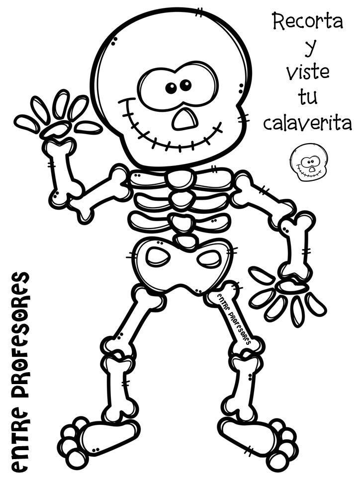 Dibujos Para Colorear El Dia De Los Muertos 3 Imagenes Educativas