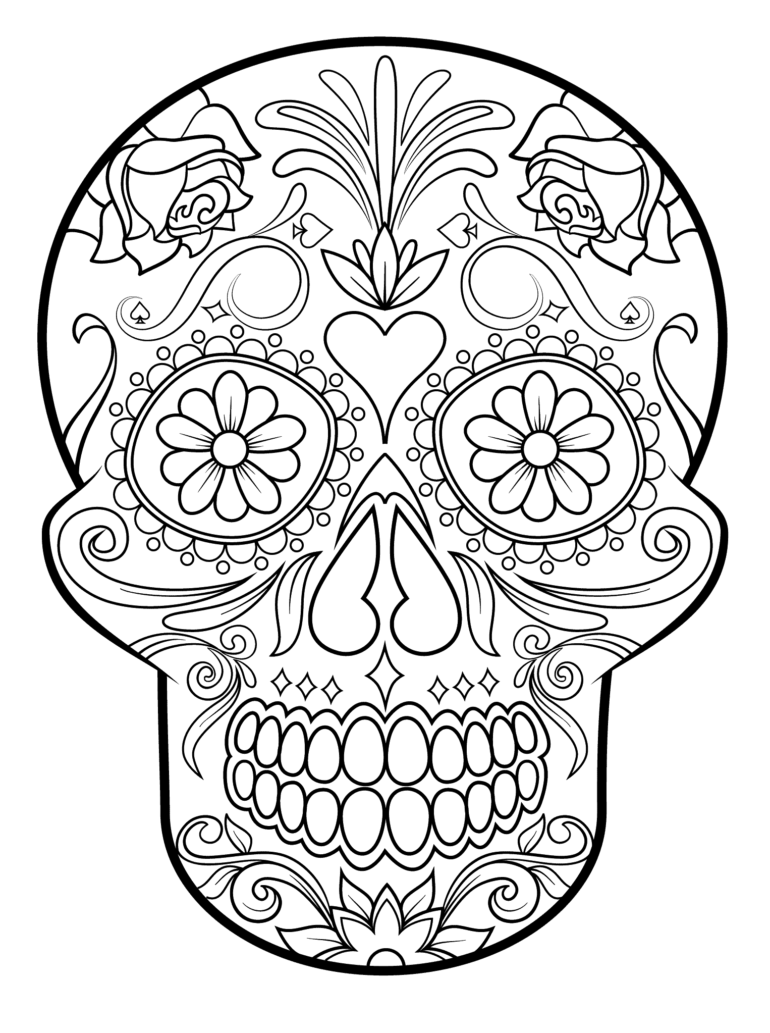 calaveras-y-catricas-para-colorear-5-imagenes-educativas