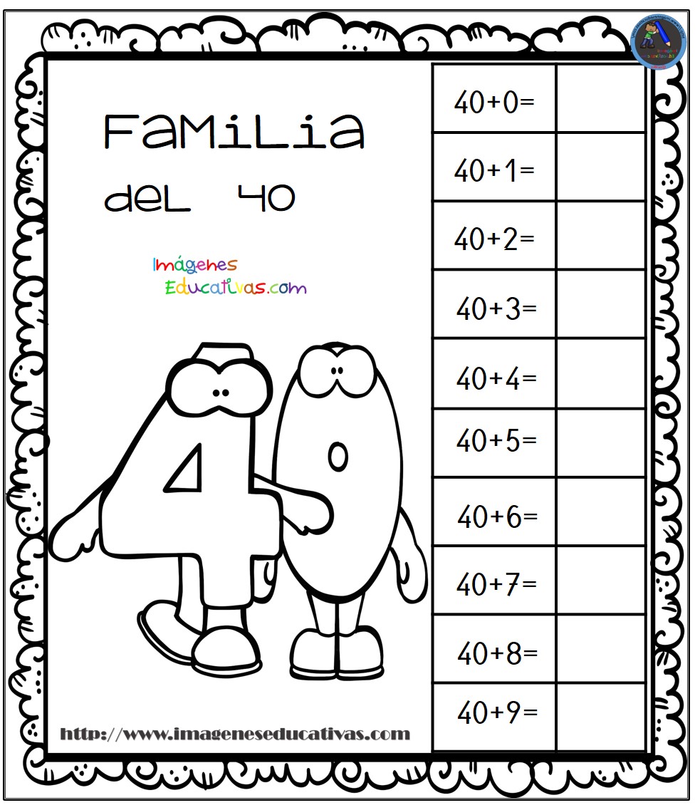 Aprendemos la familia de los números (4) Imagenes