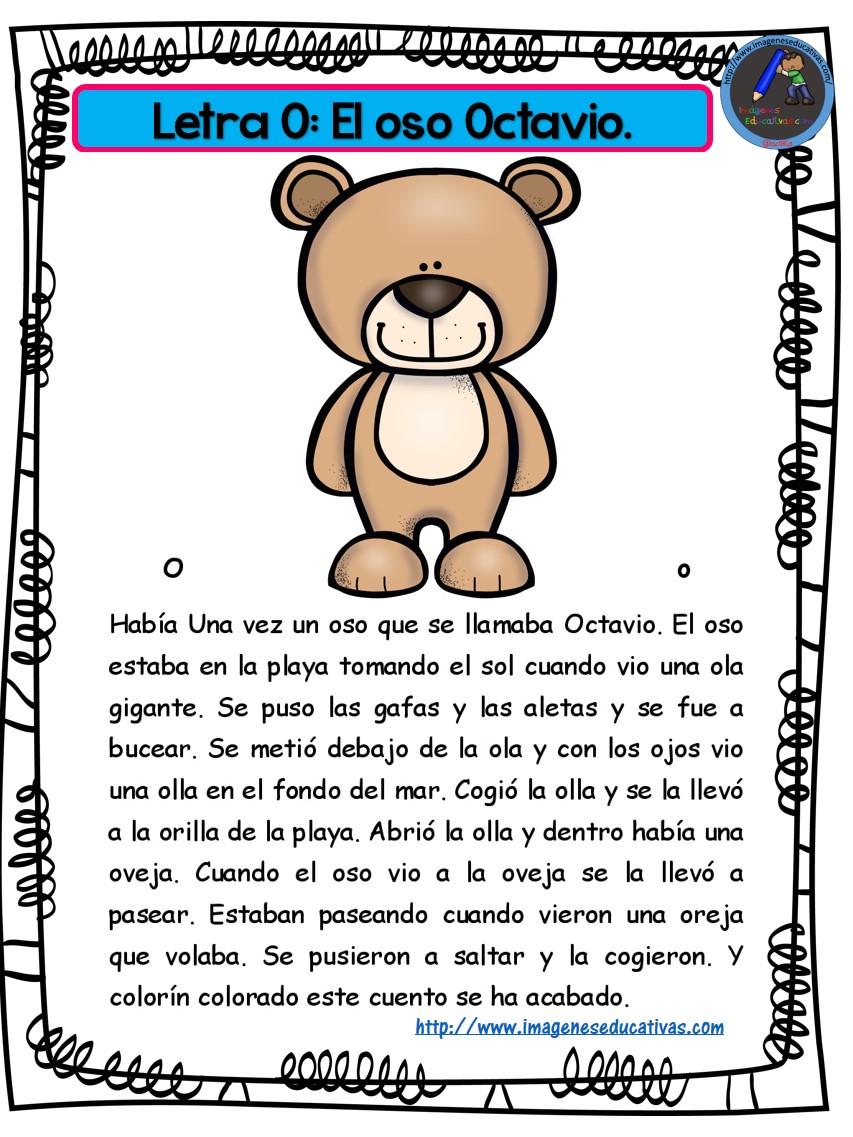 canal Pera Sombreado Cuentos para niños y niñas con las letras el abecedario (10) – Imagenes  Educativas