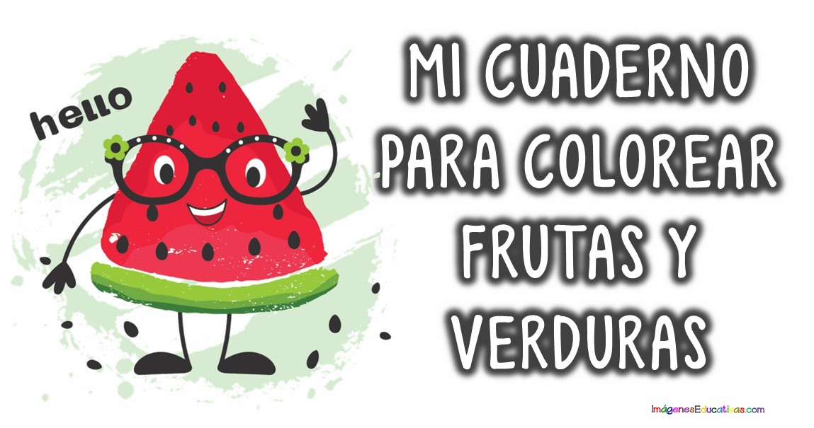 Dibujos de frutas para imprimir y colorear