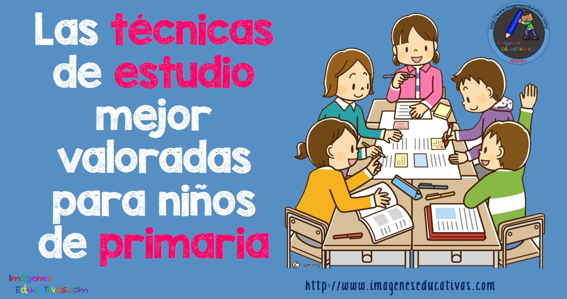 Técnicas de estudio en Primaria Portada – Imagenes Educativas