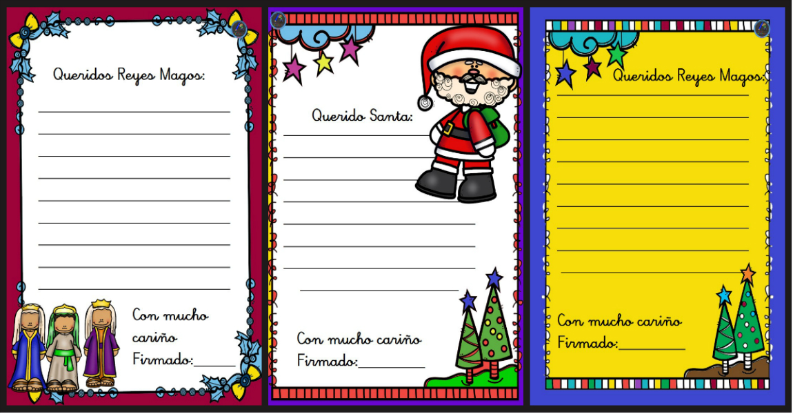 Cartas Reyes Magos Portada – Imagenes Educativas