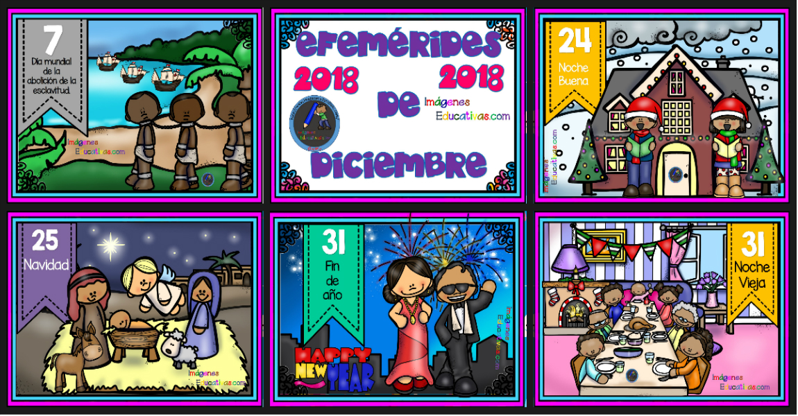 EFEMÉRIDES DICIEMBRE 2018 PORTADA – Imagenes Educativas EFEMÉRIDES DICIEMBRE 2018 PORTADA – Imagenes Educativas
