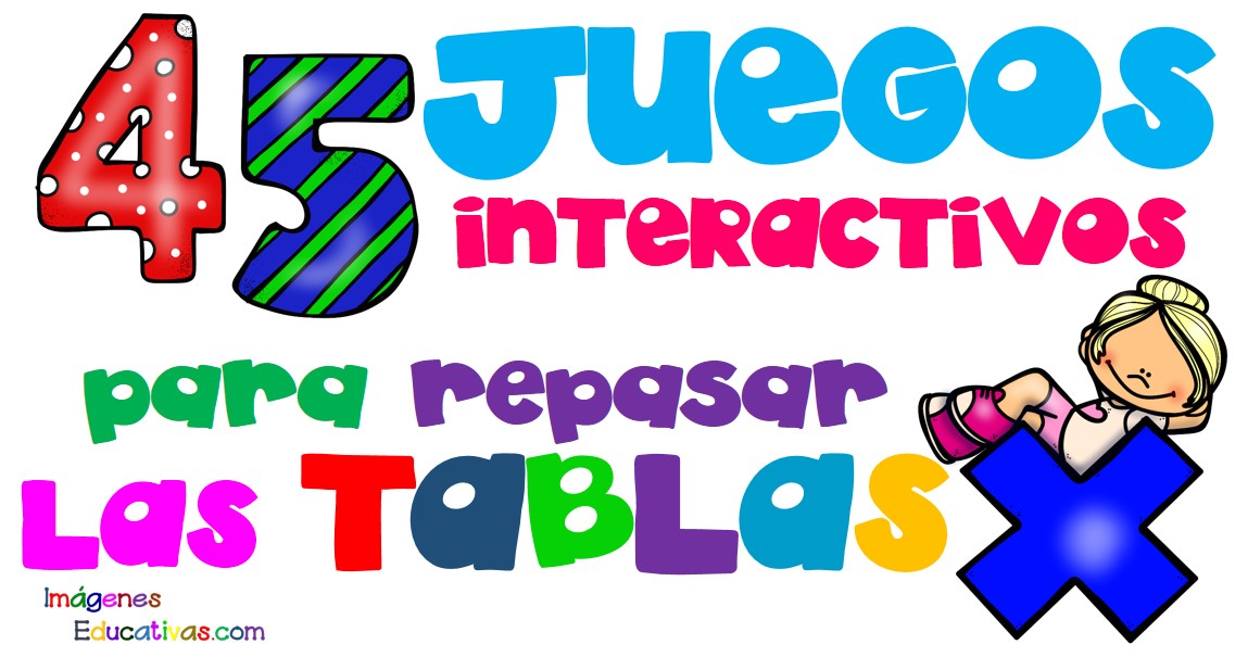 45 juegos interactivos para repasar las tablas de multiplicar - Imagenes Educativas