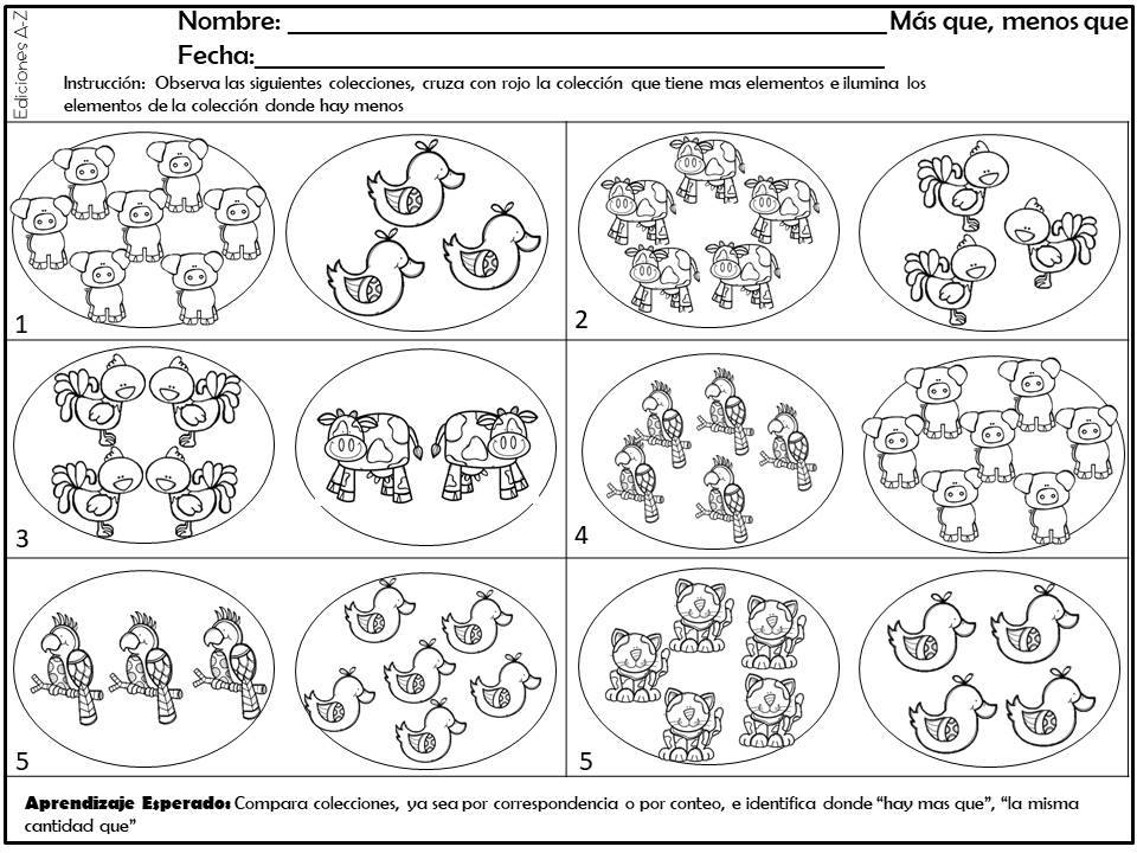 Cuaderno | Pensamiento Matemático - Segundo Preescolar