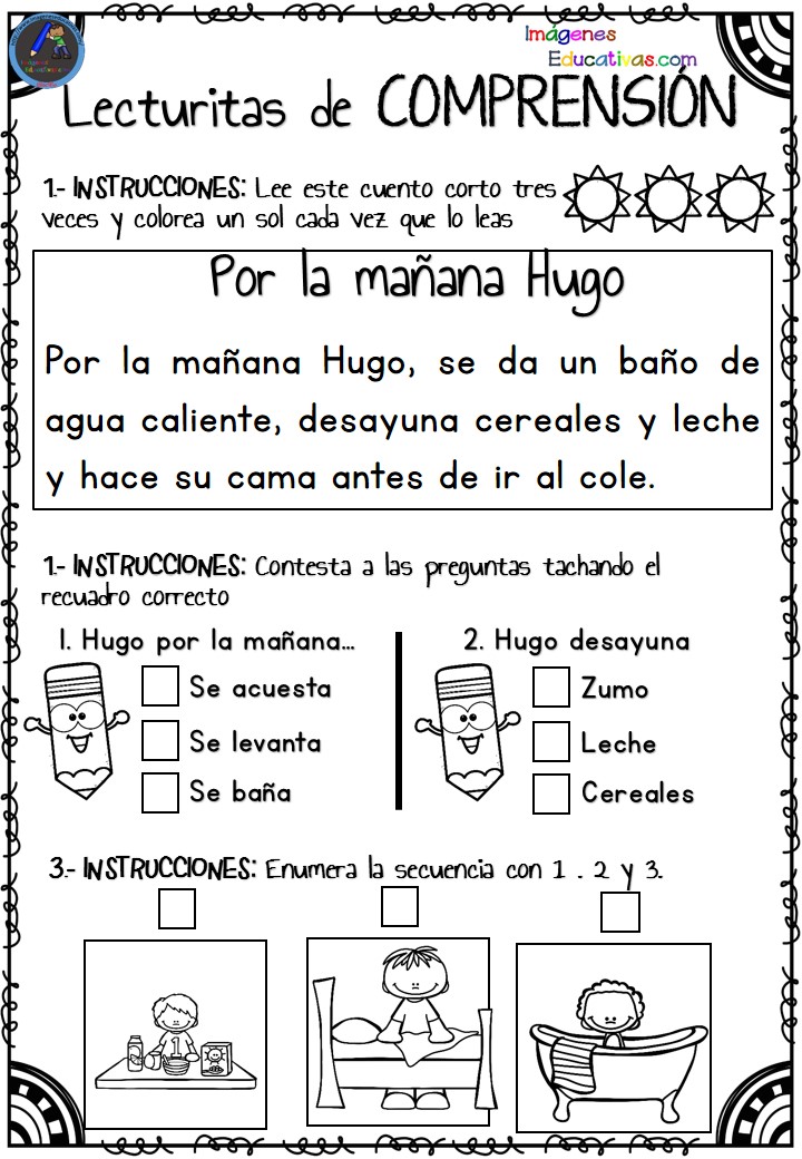 Lecturitas De Comprensión Para Infantil Y Primer Ciclo De Primaria 3