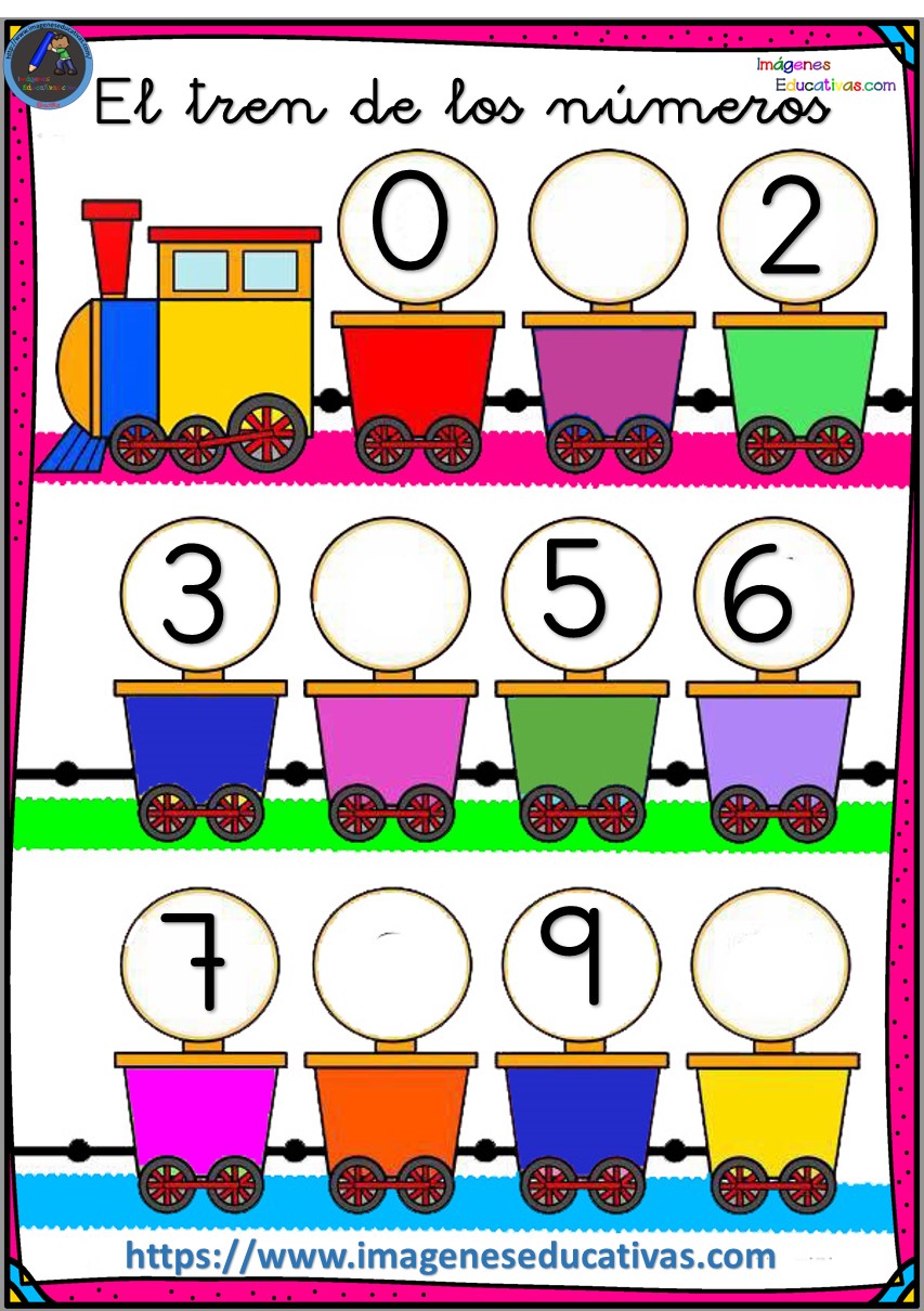 El tren de los números nº 4 El tren de los números nº 4