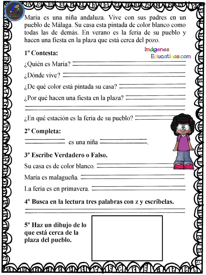 17 Lecturas comprensivas para Primaria (2) – Imagenes Educativas