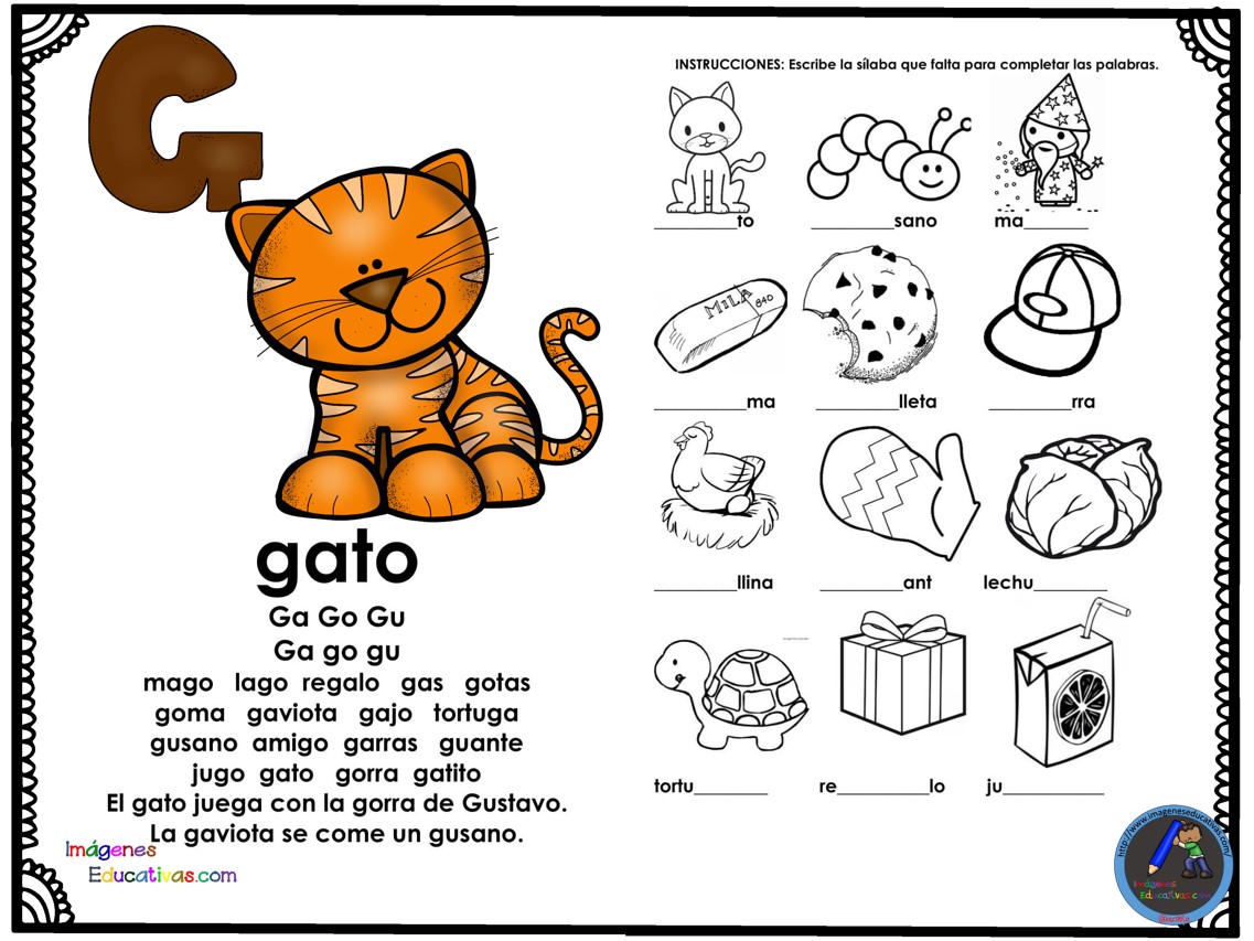 Abecedario para trabajar las Sílabas (11) – Imagenes Educativas Abecedario para trabajar las Sílabas (11) – Imagenes Educativas