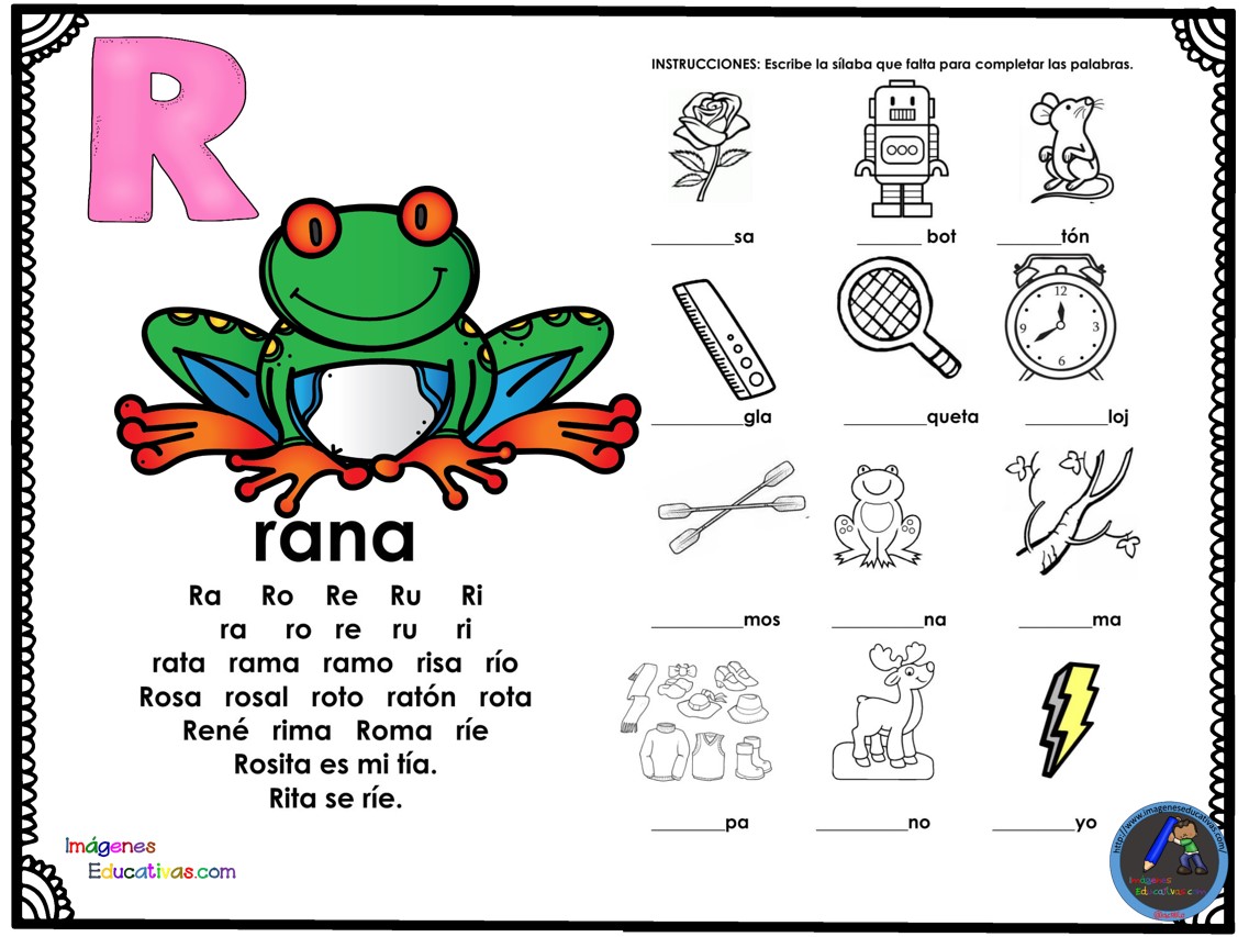 Abecedario Para Trabajar Las Silabas 21 Imagenes Educativas