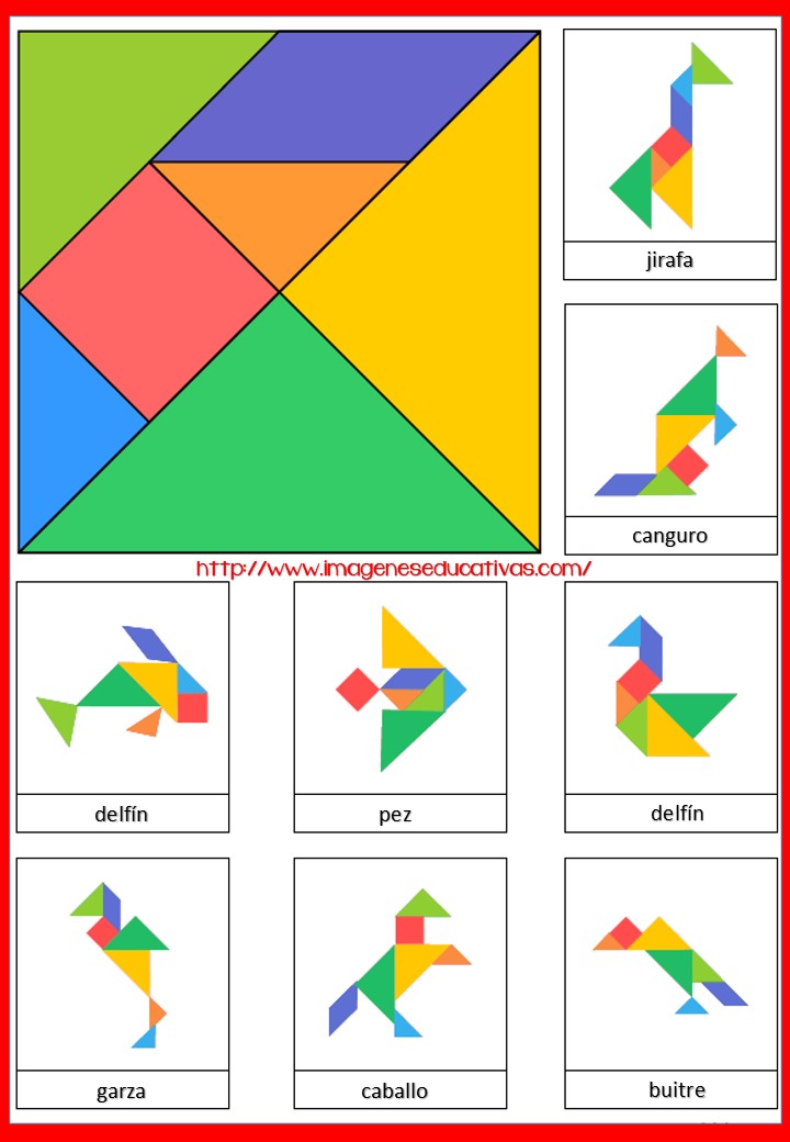 Figuras para imprimir plantillas incluidas