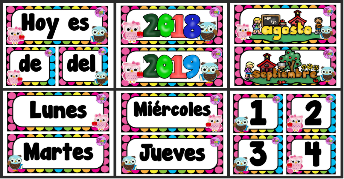 Calendario escolar argentino 2019 animado para imprimir Calendario escolar argentino 2019 animado para imprimir