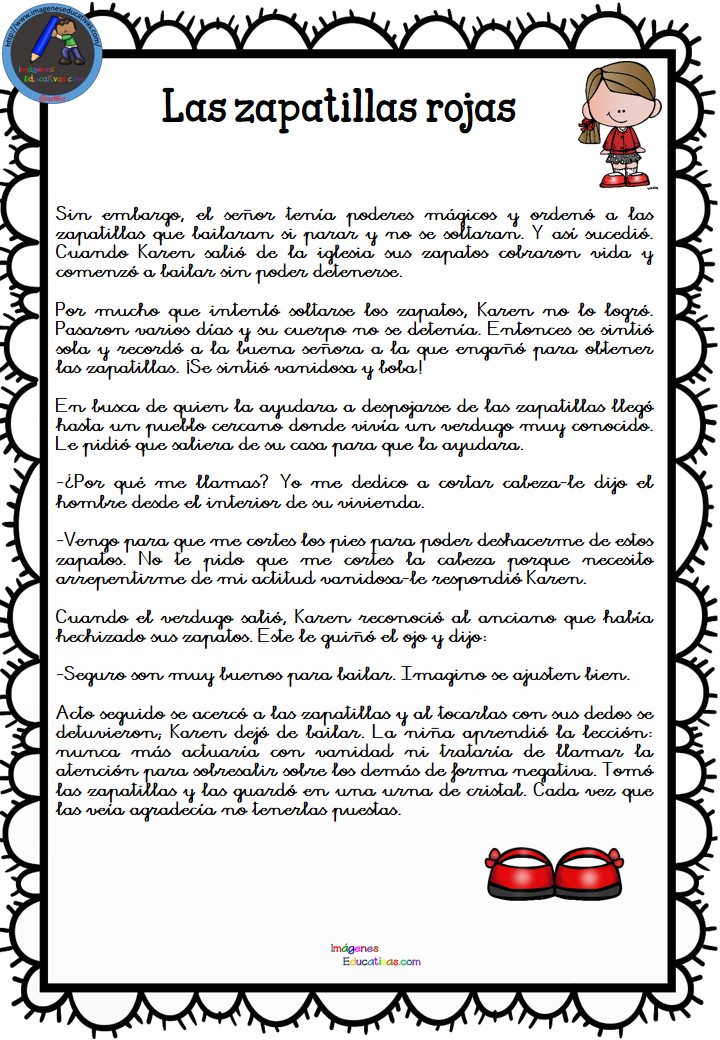 Nuevas fichas de comprensión lectora - Imagenes Educativas