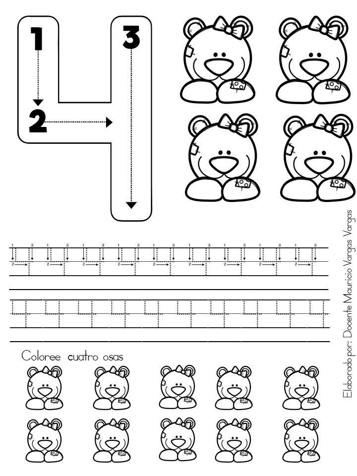 Pensativo camuflaje Asalto Cuaderno para trabajar los Números (8) – Imagenes Educativas