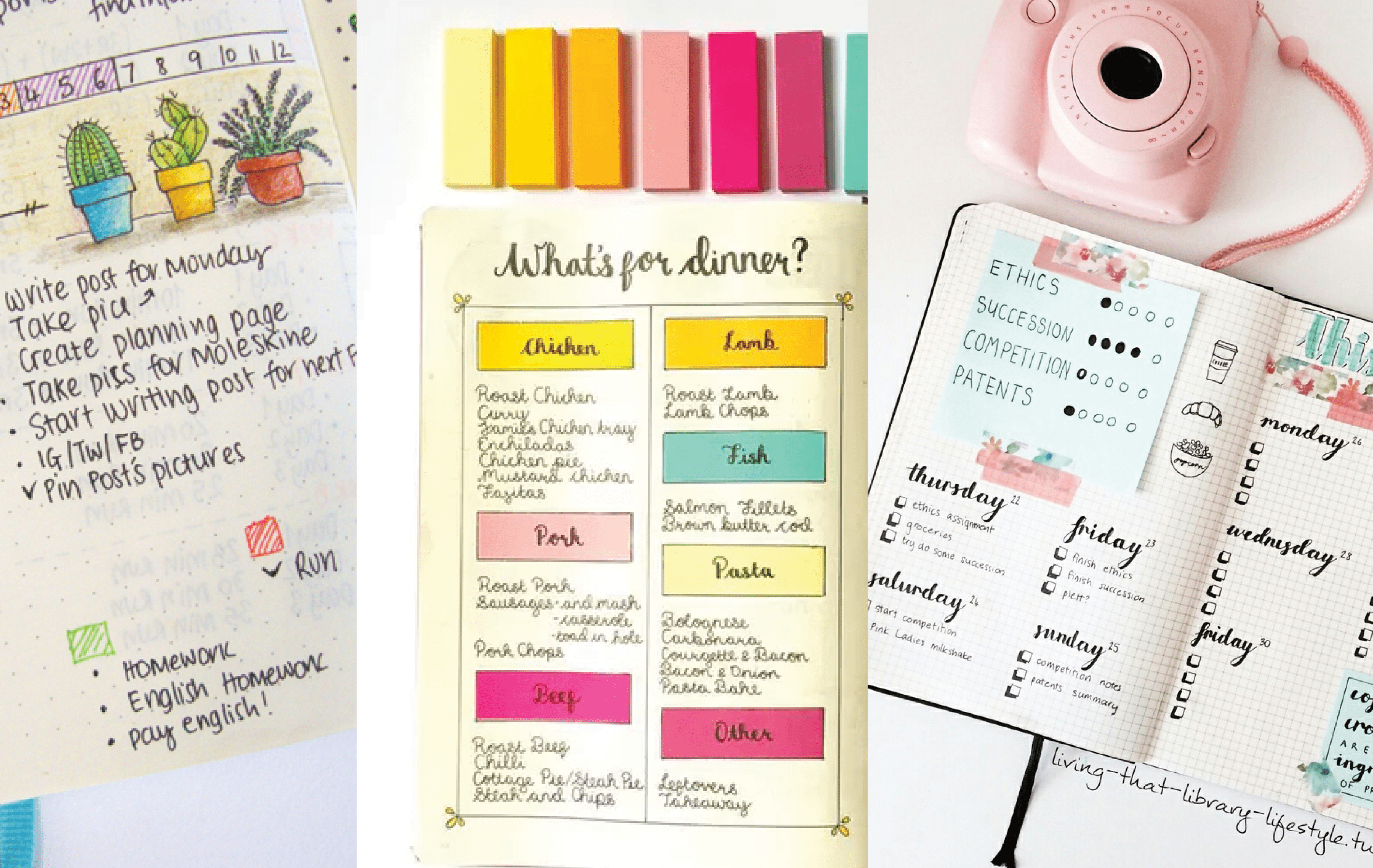 Simple Bullet Journal Ideas