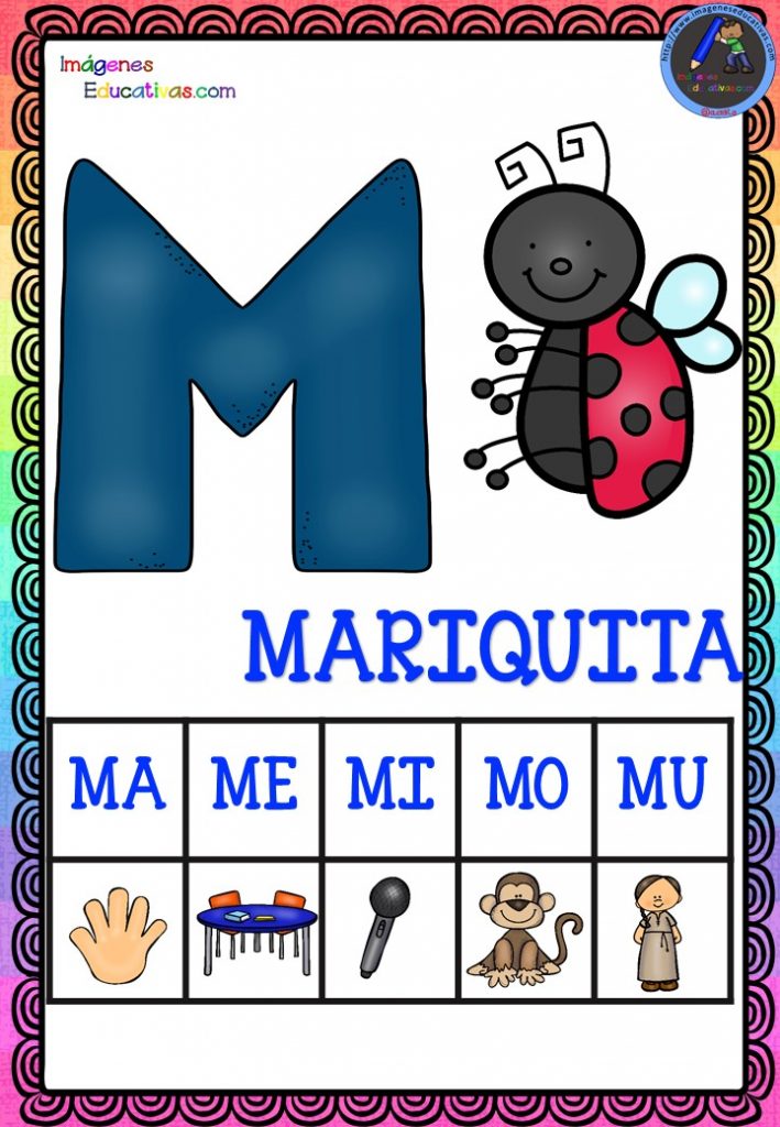 Abecedario Silábico ANIMALES para descargar en PDF - Imagenes Educativas