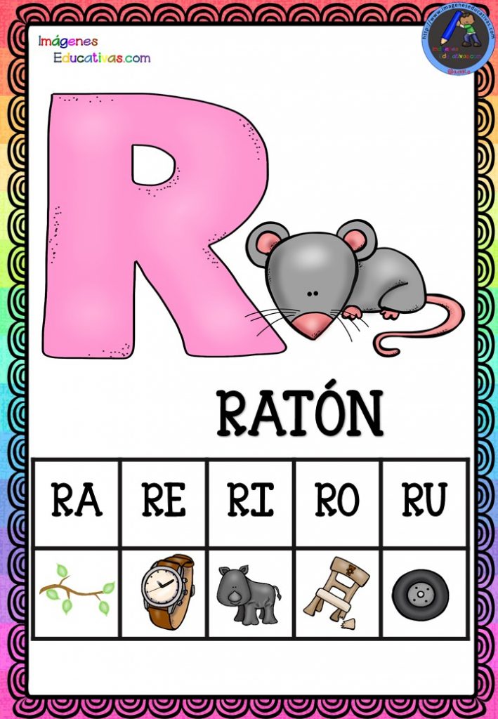 Abecedario Silábico ANIMALES para descargar en PDF - Imagenes Educativas