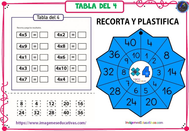 Mi primer cuaderno de las tablas de multiplicar - Imagenes Educativas