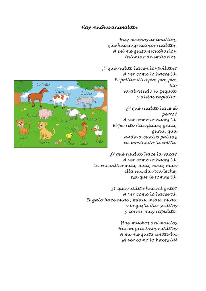 Colección de Canciones infantiles ordenadas por temas - Imagenes Educativas