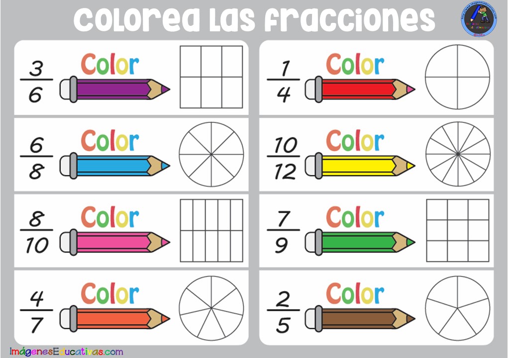 Actividades Con Fracciones 2 Imagenes Educativas