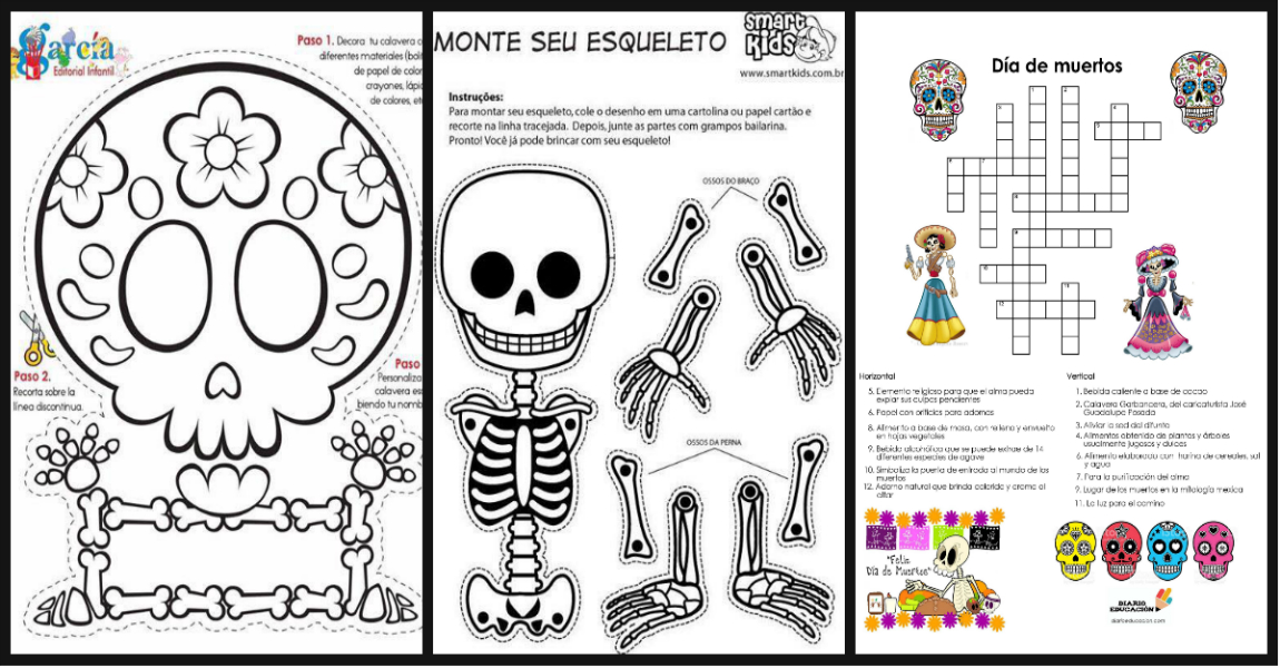 Amigo Pornografía Formación 100 Actividades para el Día de Muertos – Imagenes Educativas