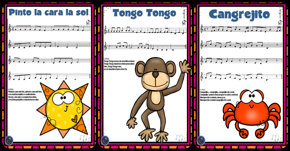Cancionero infantil para cantar en clase PORTADA – Imagenes Educativas