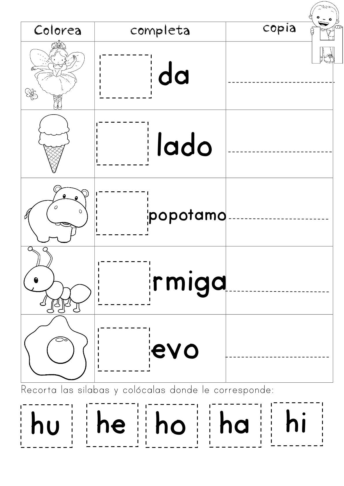 Mi Cuadernillo De Sílabas Iepágina16 Imagenes Educativas