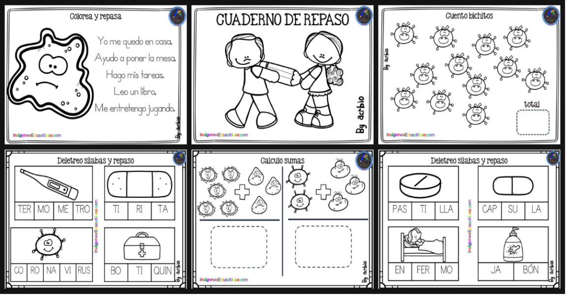 Fichas de Primaria: Figuras geométricas  Kindergarten math activities,  Sewing projects, Math activities