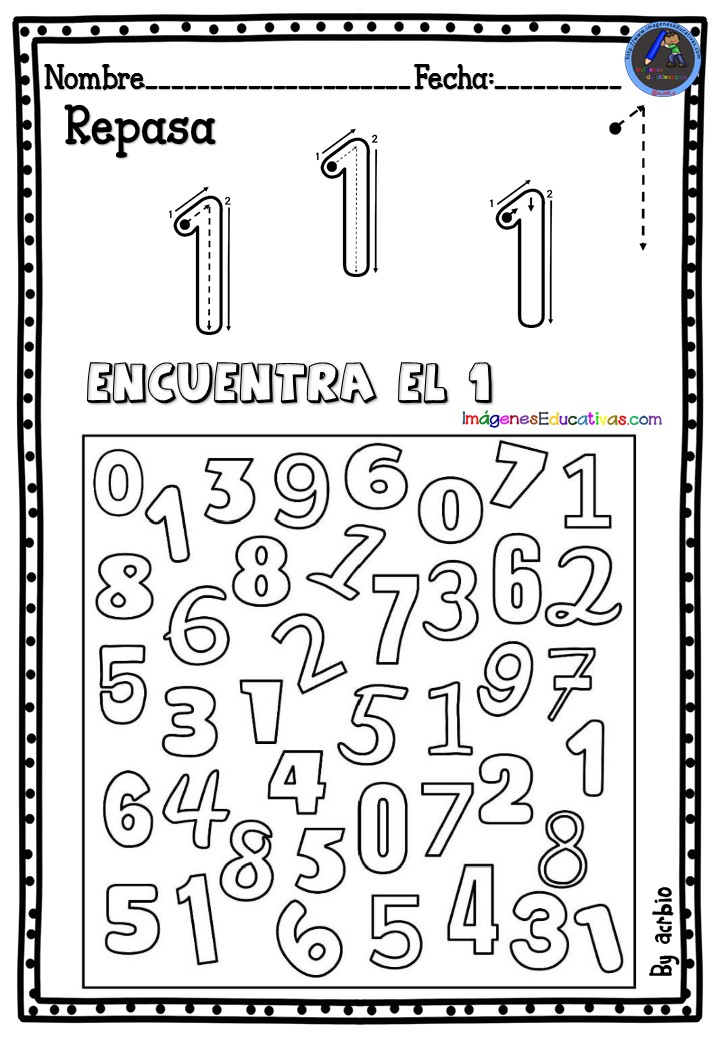 Cuaderno Para Trabajar Los Números 2 Imagenes Educativas