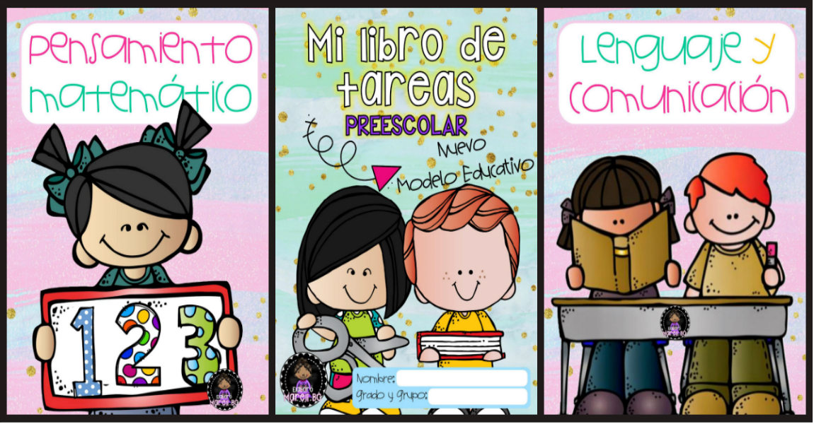 MEGA CUADERNO DE REPASO Mi libro de tareas. Preescolar – Imagenes Educativas