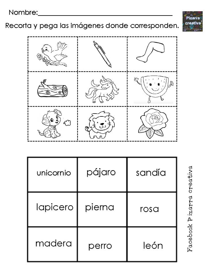 actividades lectoescritura página 03 imagenes educativas