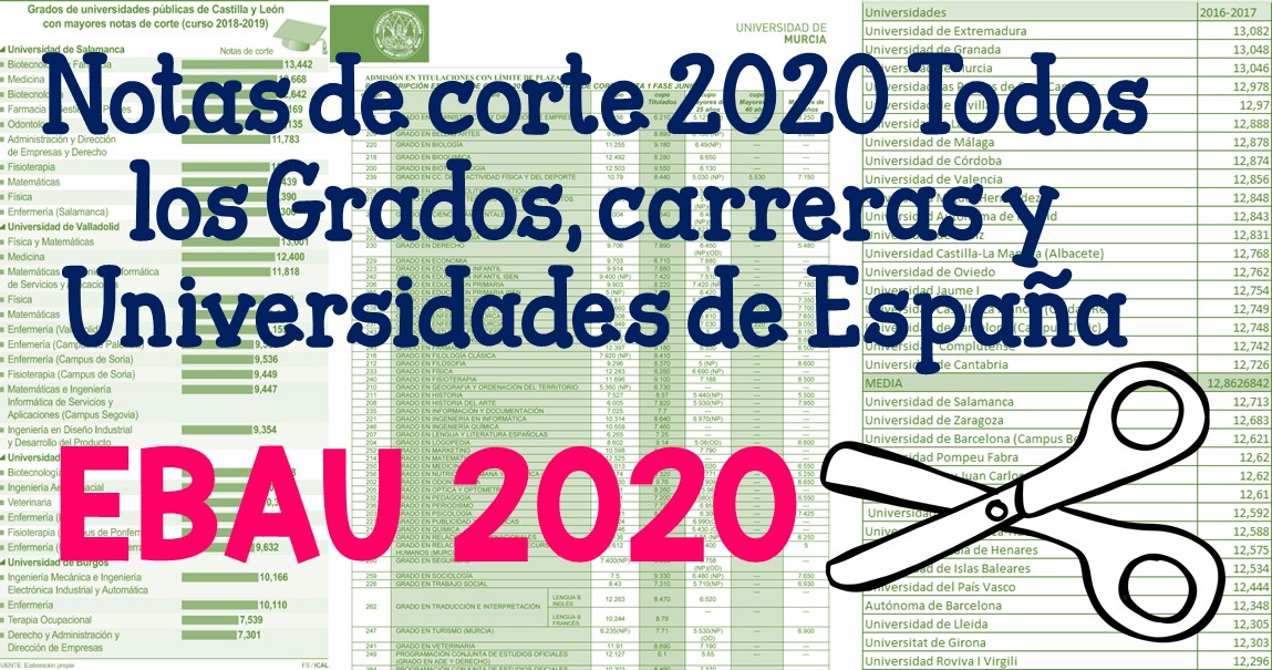 Astronomia Carrera España Nota De Corte