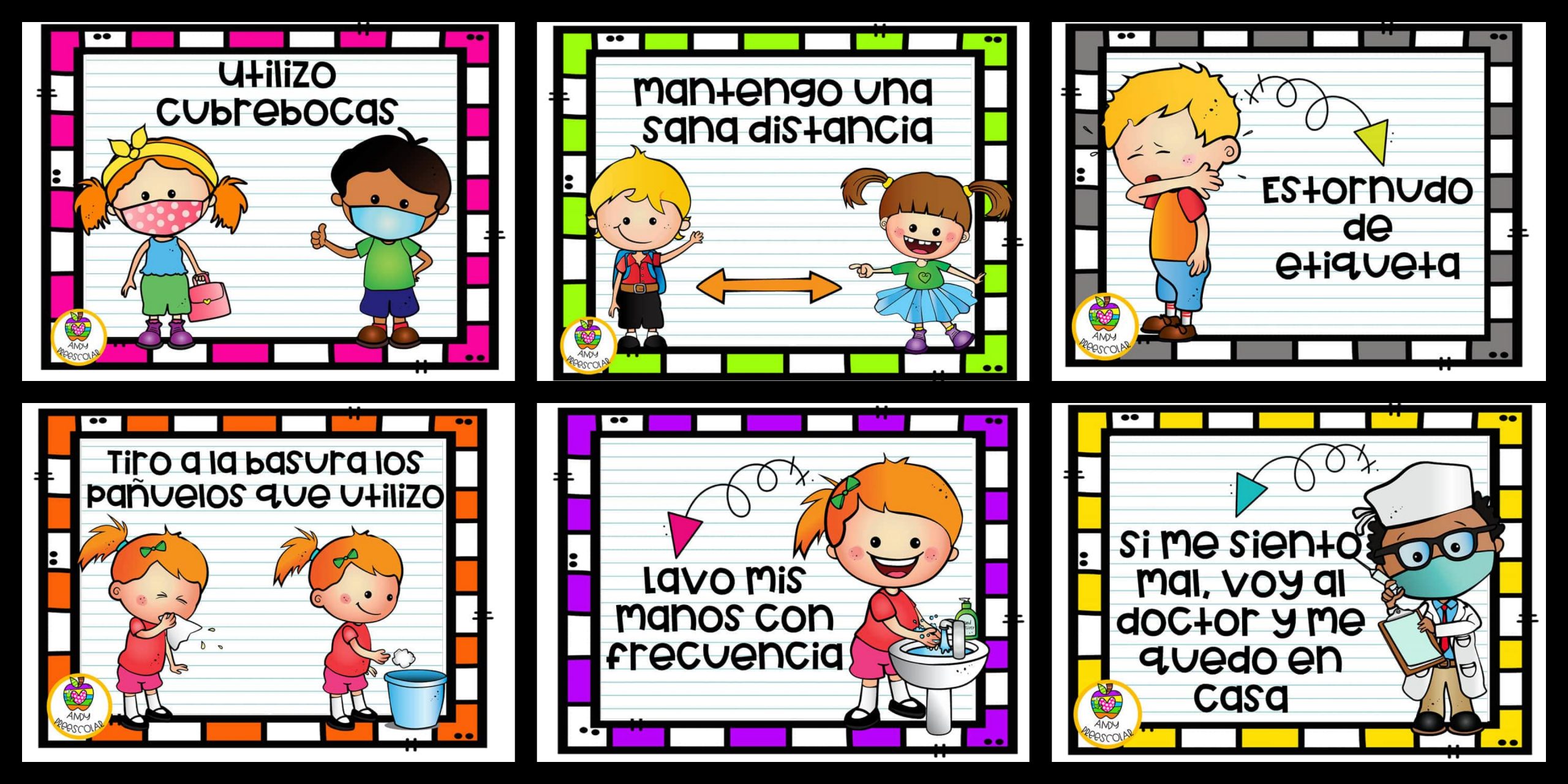 Cartelería especial coronavirus – Imagenes Educativas